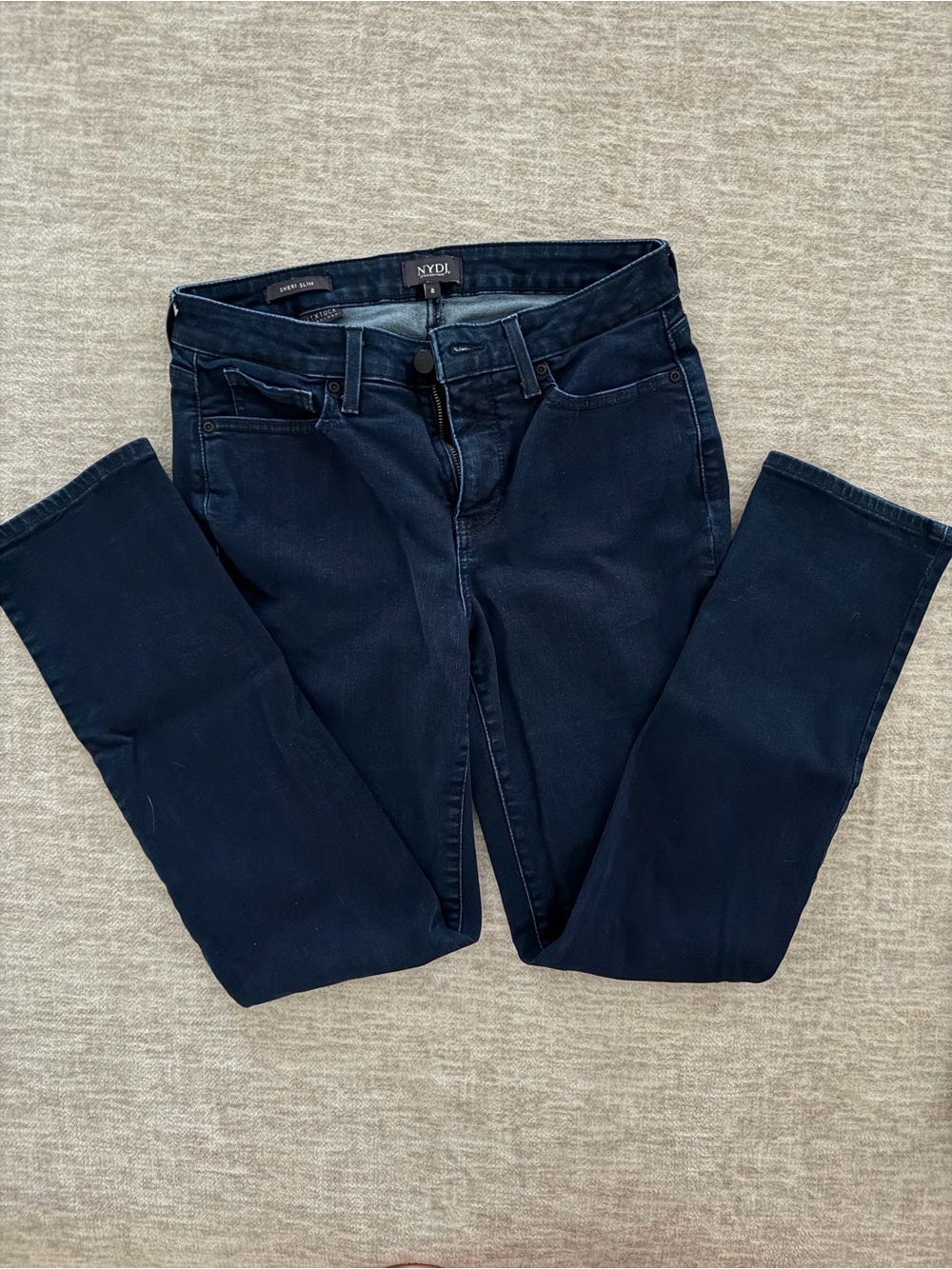NYDJ Navy Skinny Jeans - Dark Blue Women's Slim Fit